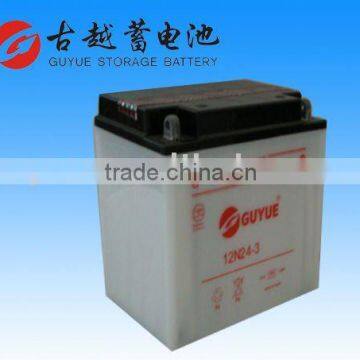 Motorcycle Battery 12N24-3