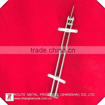 Glass Balustrade Stainless Steel Stair Handrail, Interior Stair Railings photo-2