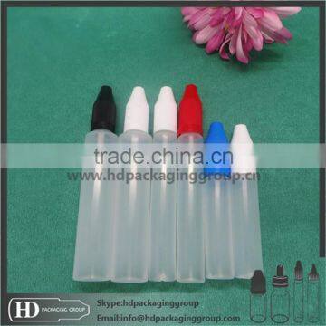 Widely use various color ejuice bottles 30ml plastic dropper