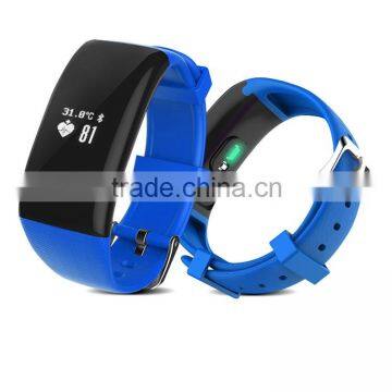 0.66" OLED smart bracelet with heart rate monitoring and 3ATM waterproof support Android and IOS