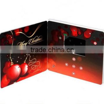 2014 hot 4.3inch lcd video brochure lcd business card for advertising