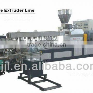 PVC cable pellet extruder / SHJS75/180 two stage extrusion line