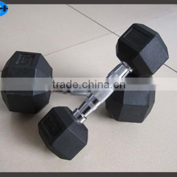 High quality Rubber Coated Dumbbells