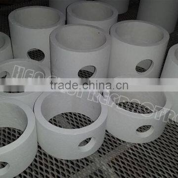 High Purity Refractory Ceramic Fiber Vacuum Formed Tube Shapes