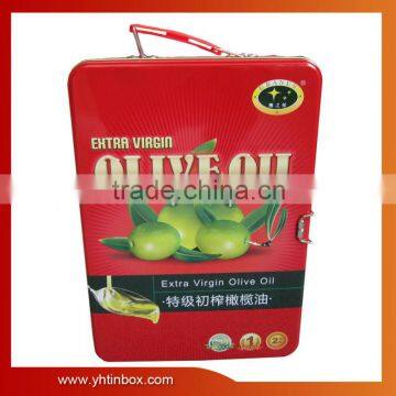 olive oil packaging tin box