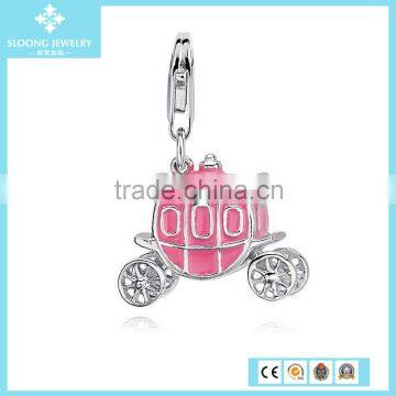 Carriage Charm in Sterling Silver