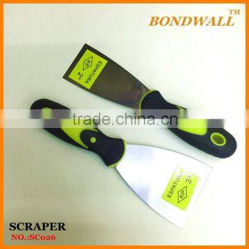 SC026 stainless steel flexible blade putty knife scraper