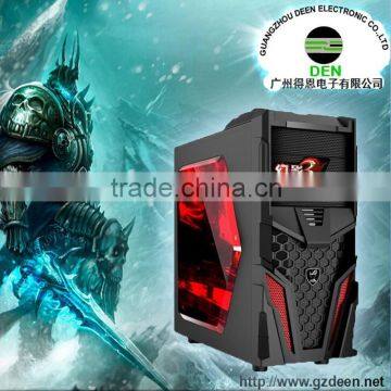 Luxury computer case/computer parts/wholesale computer parts, transparent computer cases