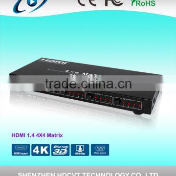 Factory price 4x4 HDMI Matrix with EDID control