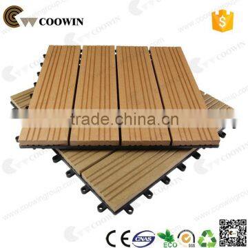 pvc wpc vinyl wood plastic composite deck tile