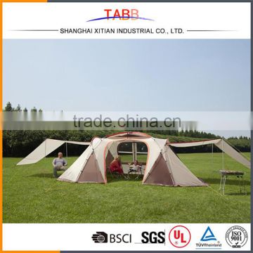 Aluminium pole two layer 4 man tent