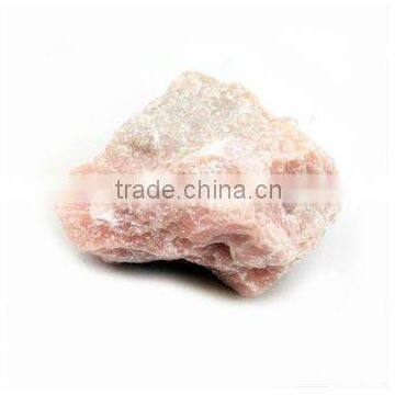 Mineral Specimens of pink Talc Natural rough stones