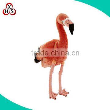 cheap price cute flamingo bird plush stuffed toys wholesale Chinese factory