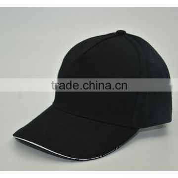 custom 5 panels cap with metal buckle