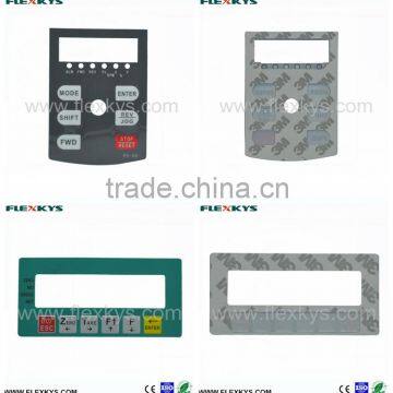 Pillow Embossed High Quality Graphic Overlay for Membrane Control Panel photo-5