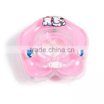Wholesale Colorful Inflatable PVC Baby Swim Ring, Inflatable Baby Neck Ring