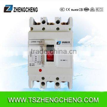 MCCB Moulded Case Circuit Breaker CM1electrical Circuit Breaker 25A LWM8-100L-3P