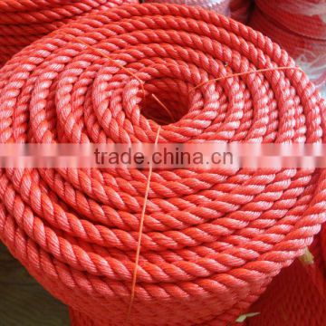 PE ROPE. 3/4 Strands. diam: 3mm- up. assorted color.