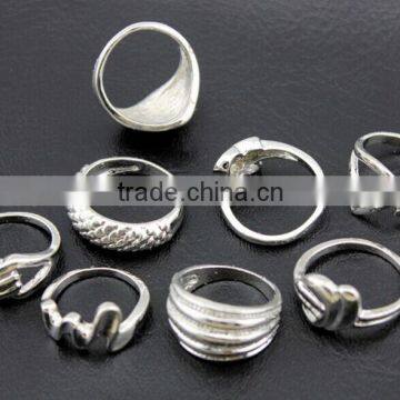 Bulk Heigh Quality With Good Market Retro Alloy Various Rings photo-2