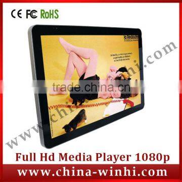 32 inch Full HD wall mounted led tv portable LCD monitor with VGA CVBS