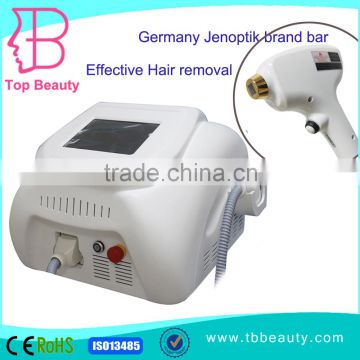 2016 new arrival portable 808nm diode laser system hair removal machine