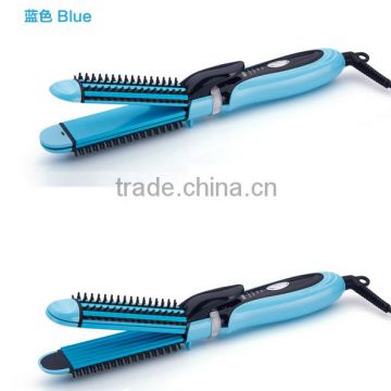 VVI cheappest hair curling iron wave curling wand head massage comb