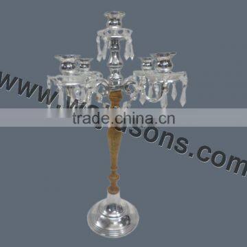 wedding decoration event crystal candelabra