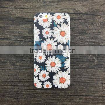 Daisy Marble Case for Iphone 7 Plus 3D Case,CREATIVE TPU Case for Iphone7 3D COVER Chrysanthemum Case photo-3