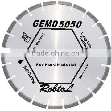 Laser welded dry cutting diamond blade --GEMD/dry cutting blade