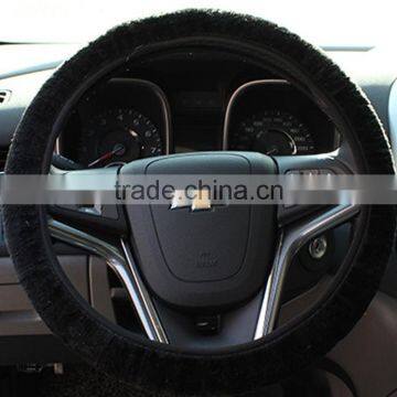Chica Nueva de la Manera Calentamiento Suave Universal Del Volante Del Coche de la Cubierta de Terciopelo BDJL501258