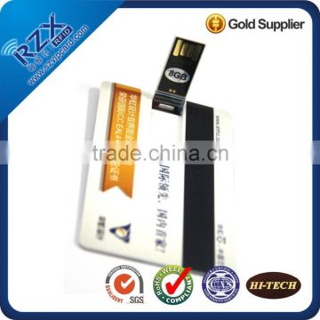 2015 best selling business usb flash drive card with high quality