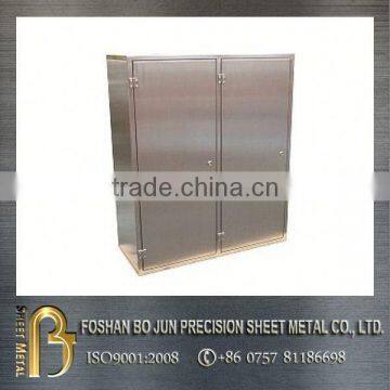 custom fabrication polishing stainless steel network cabinet products for sale