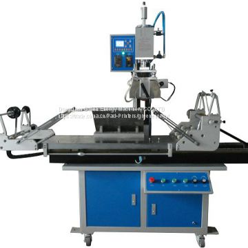 Rubber Roller Hot Stamping Machine for Plate and Round