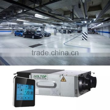 Holtop heat recovery ventilator for Basement