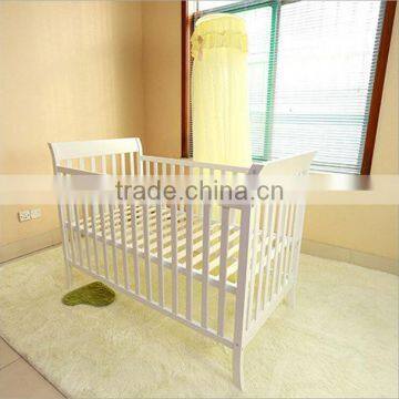 Timber Sleigh Baby Cot Bed 3 in 1