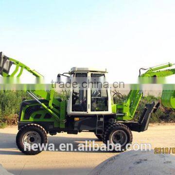 2016 CE Mini Wheel Backhoe Loader photo-2