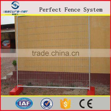 galvanized removable prefab metal temporary fence