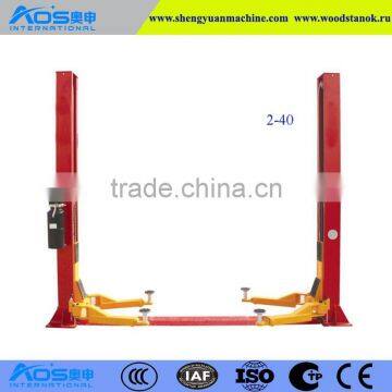 4000kg Two Post Auto Car Lift With Manual Release