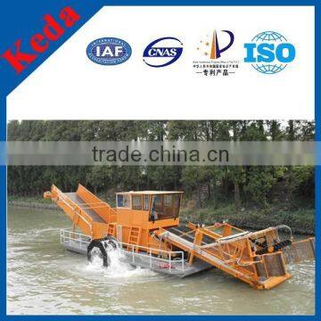 Best selling dredger/water hyacinth & reed cutting ship/floating garbage cleaning boat/ships for sale