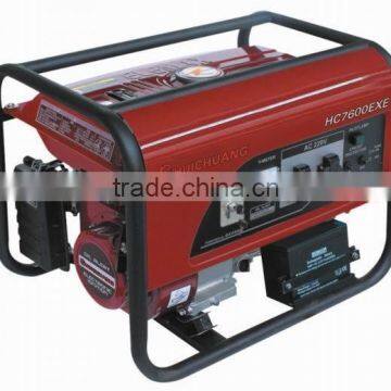 Hot Sale Gasoline Generator 7600EXE
