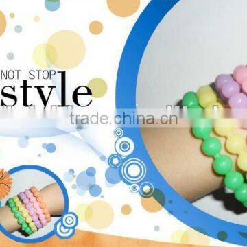 Fancy Silicone Beaded Bracelet