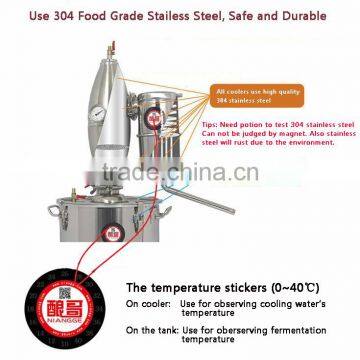 Multifunction!18L Household Stainless Steel Alochol Distiller For Sale Home Wine Distiller Distillation/Brewing Device photo-5