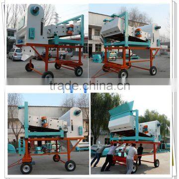 China High Efficience Mobile Cycle Winnowing Cleaning Sieve for Selling Well photo-2