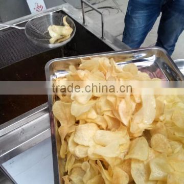 100-150kg per hour Sweet Potato Cassava Banana Plantain Chips Crips Production Line Frozen French Fries Production Line