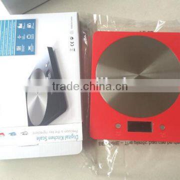 ABS Plastic Commercial Digital Kitchen Scale 5kg photo-3