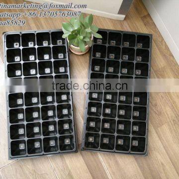 Large Cell Black PS Plastic Plug Nursery Plant Seedling Tray for Seed Propagator photo-2
