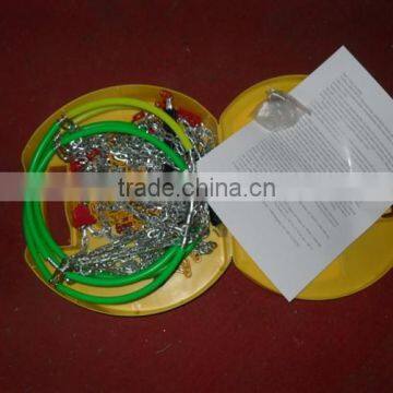 Wells Factory Galvanized Tyre Protection 12mm KNS Snow Chain for Car photo-4