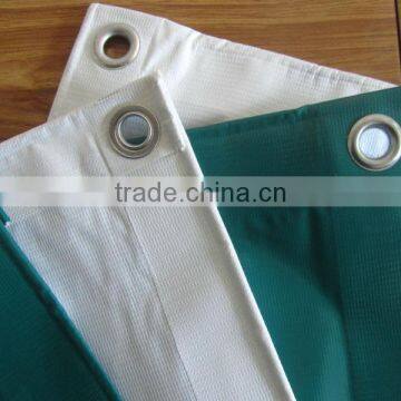600g Blue Color Pvc Coated Tarpaulin Fabric photo-5
