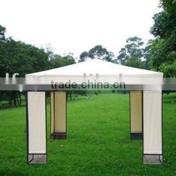 3*3m outdoor metal gazebo with screens