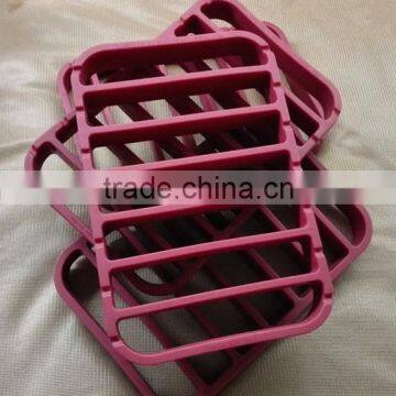 Easy Made Kitchen Silicone Roasting Rack Set, 2 Racks Per Package,Oven Liner photo-3